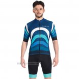 2022 Abbigliamento Ciclismo Nalini Blu Manica Corta e Salopette