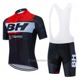 2020 Abbigliamento Ciclismo BH Templo Rosso Bianco Nero Manica Corta e Salopette