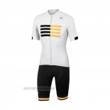 2021 Abbigliamento Ciclismo Sportful Bianco Manica Corta e Salopette