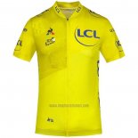 2020 Abbigliamento Ciclismo Tour de France Giallo Manica Corta e Salopette(2)