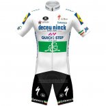 2020 Abbigliamento Ciclismo Deceuninck Quick Step Campione Irlanda Manica Corta e Salopette