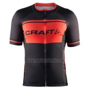 2016 Abbigliamento Ciclismo Craft Nero e Arancione Manica Corta e Salopette