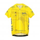 2019 Abbigliamento Ciclismo Tour de France Giallo Manica Corta e Salopette(3)