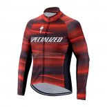 2021 Abbigliamento Ciclismo Specialized Rosso Manica Lunga e Salopette