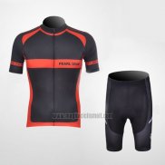 2011 Abbigliamento Ciclismo Pearl Izumi Nero e Rosso Manica Corta e Salopette