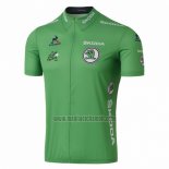 2016 Abbigliamento Ciclismo Tour de France Verde Manica Corta e Salopette