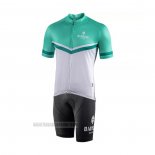 2021 Abbigliamento Ciclismo Bianchi Bianco Verde Manica Corta e Salopette