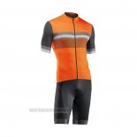 2021 Abbigliamento Ciclismo NorthWave Arancione Manica Corta e Salopette
