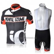 2010 Abbigliamento Ciclismo Pearl Izumi Nero Manica Corta e Salopette
