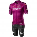 2020 Abbigliamento Ciclismo Giro d'Italia Fuxia Manica Corta e Salopette