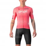 2022 Abbigliamento Ciclismo Giro d'Italia Rosa Manica Corta e Salopette